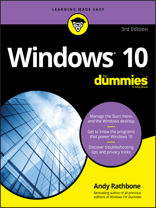 Title details for Windows 10 For Dummies by Andy Rathbone - Available